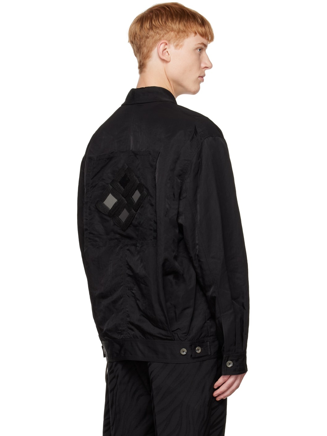 Black Iridescent Jacket - 3