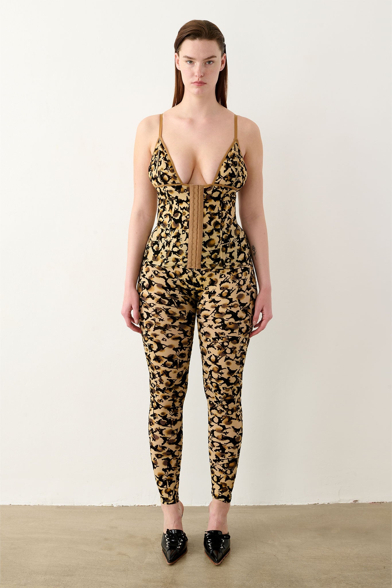 DOLL TOP BEIGE LEOPARD PRINT - 2