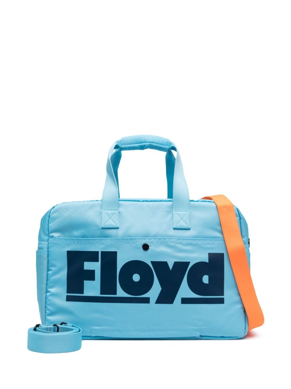 logo-print zip-fastening holdall - 5