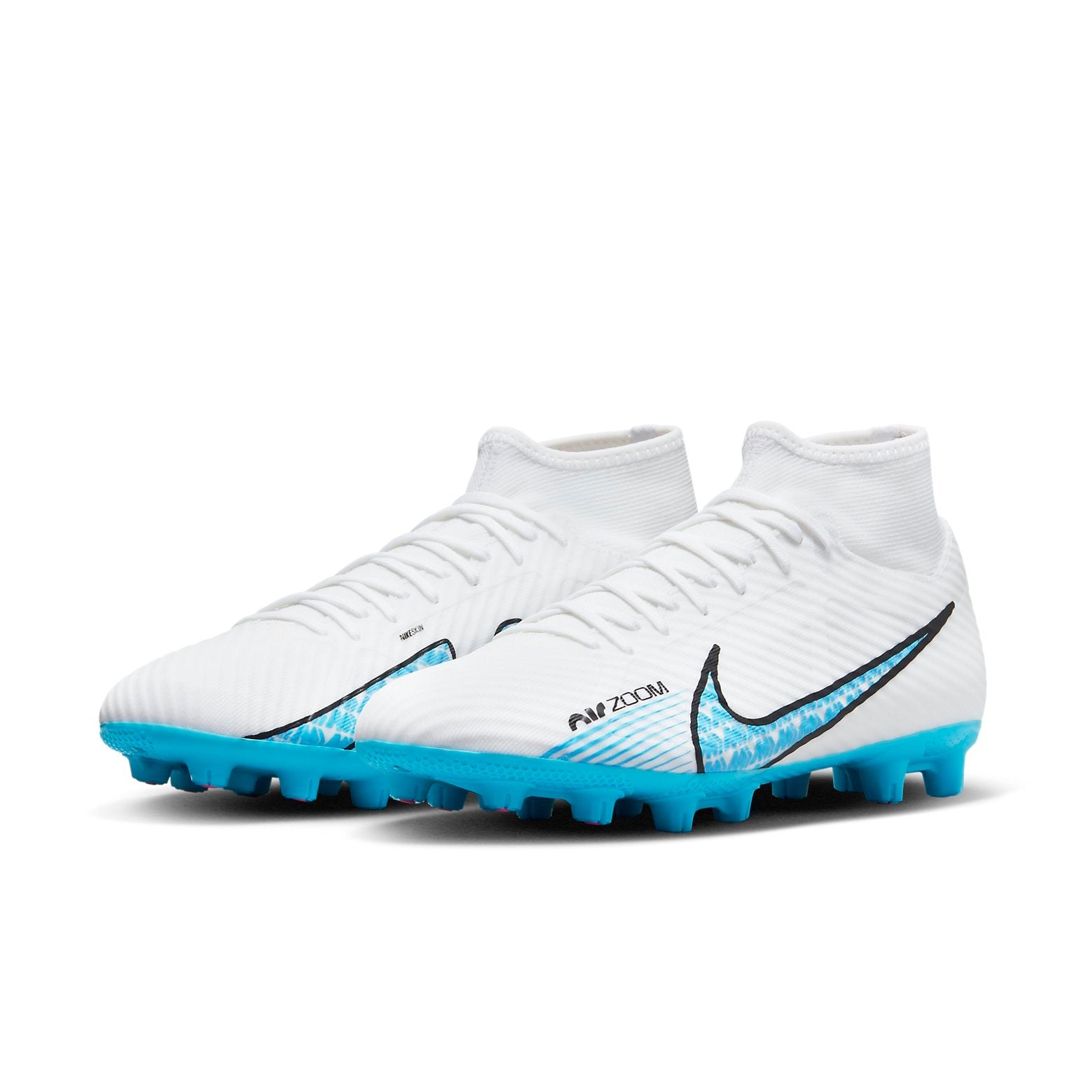 Nike Mercurial Superfly 9 Academy HG 'White Blue' DJ5626-146 - 4