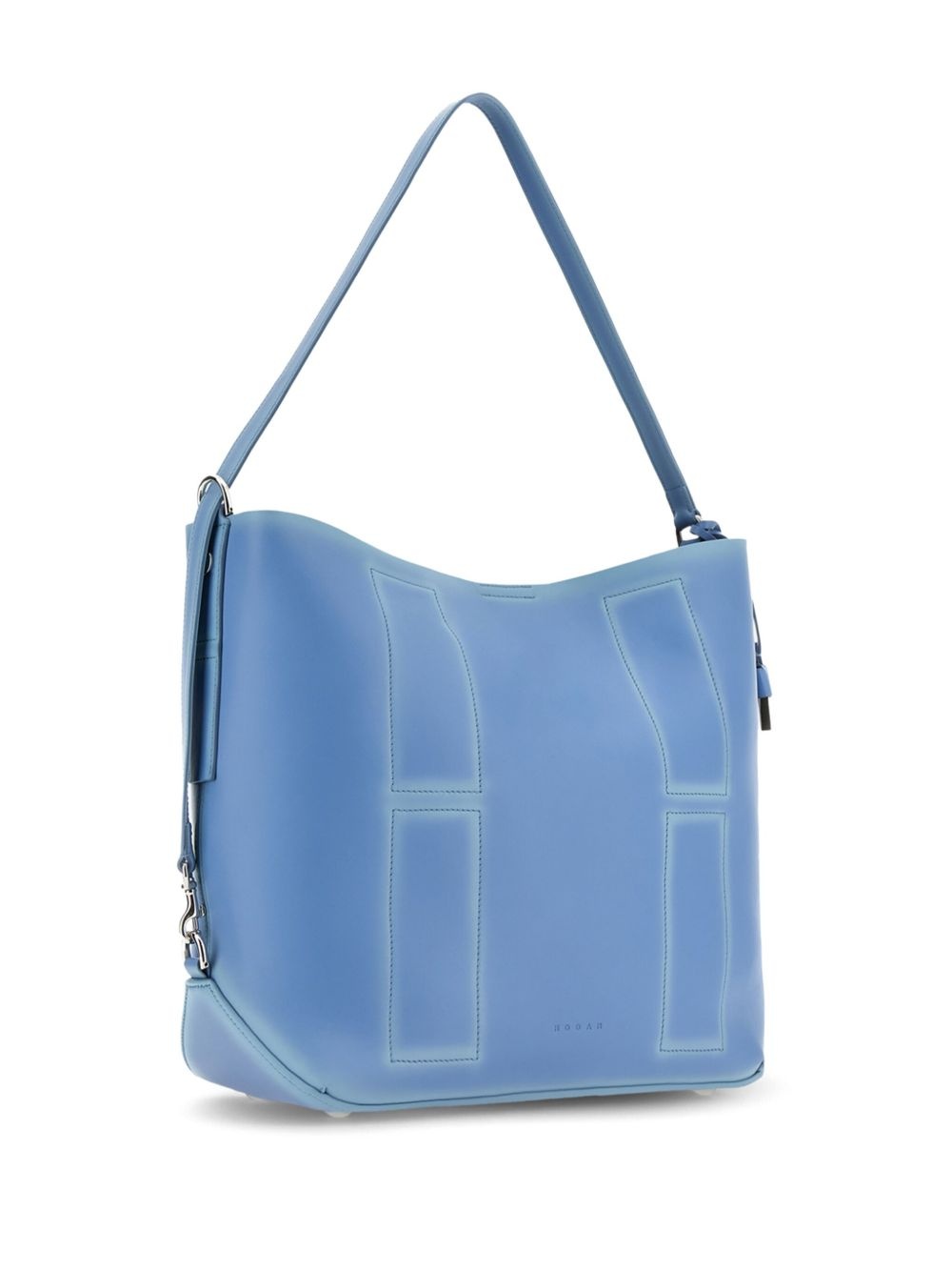 medium leather shoulder bag - 3