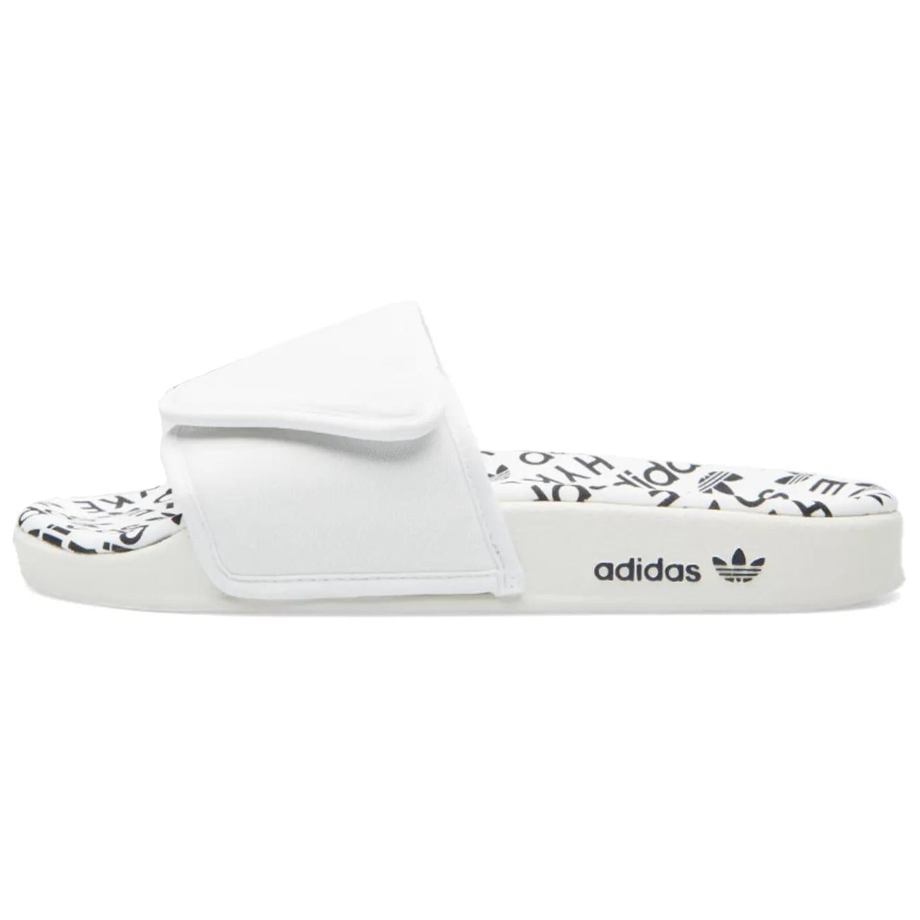 adidas adidas x HYKE Adilette Slipper 'White Black' S79342