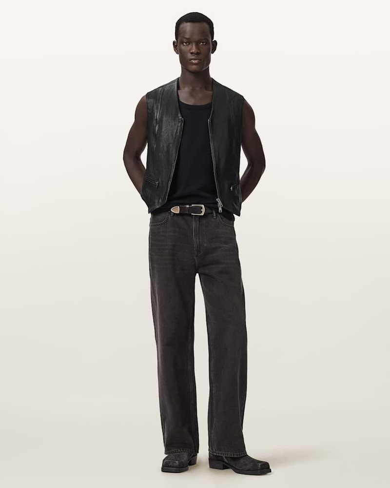 DAVIES LEATHER VEST 5