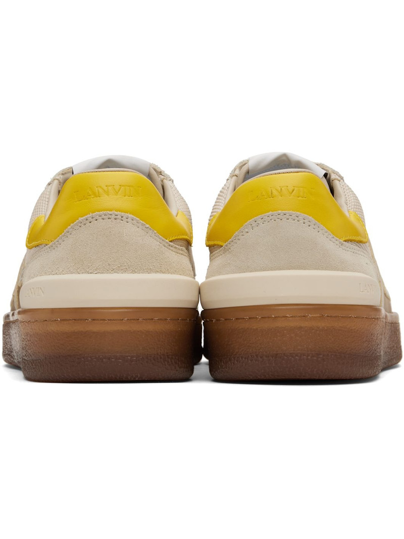 Beige Clay Mesh Sneakers 2