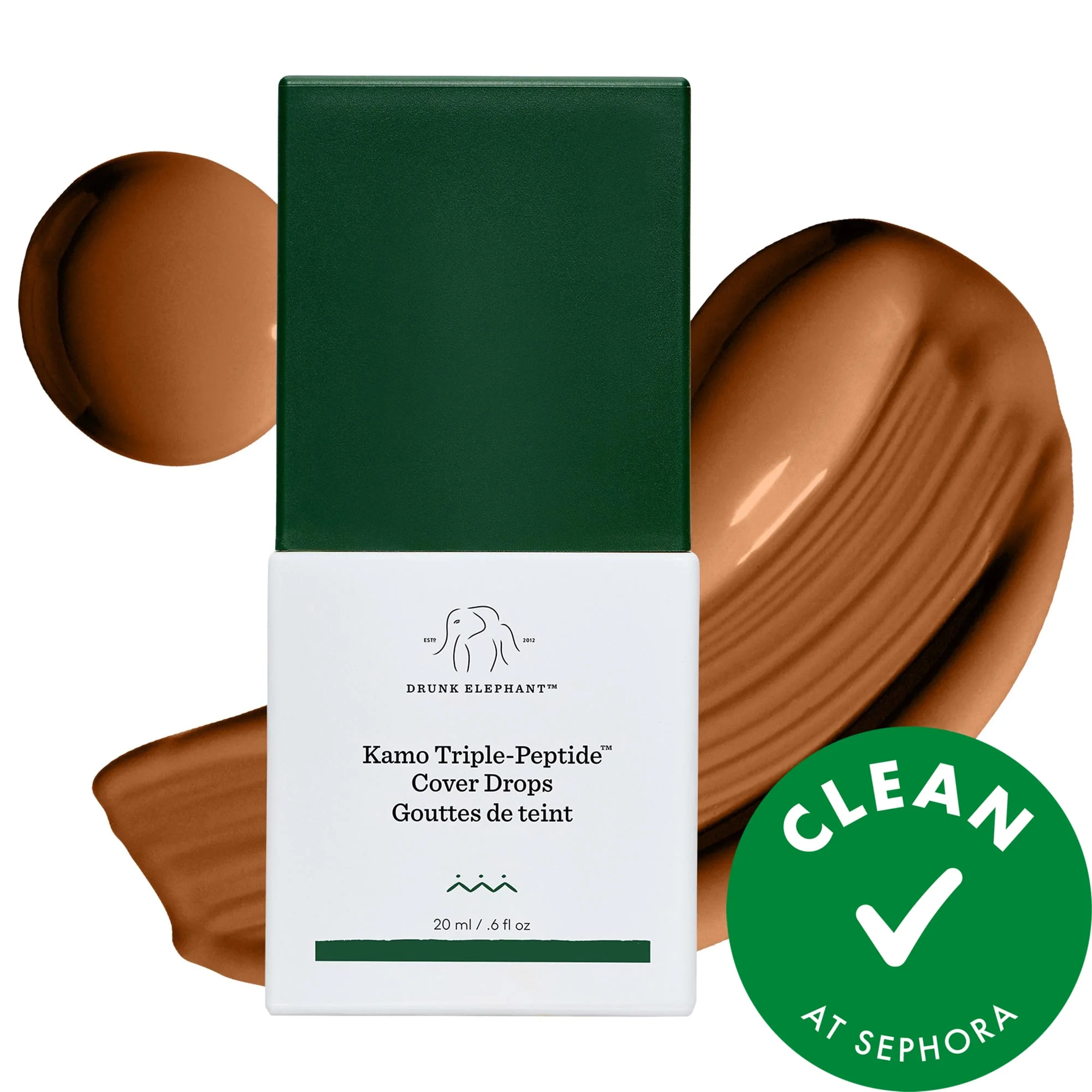 Kamo Triple-Peptide Multi-Use Serum Foundation - 1