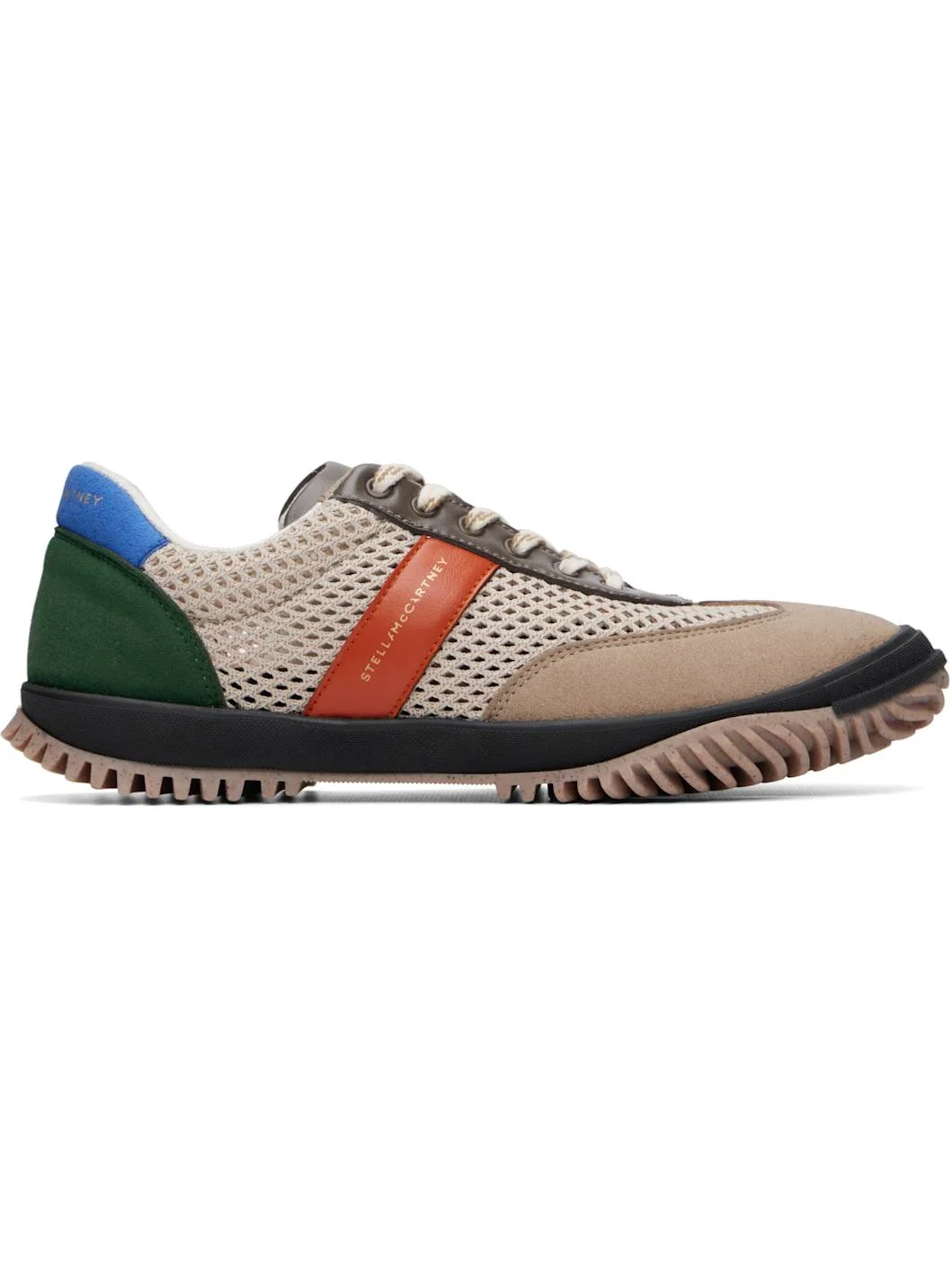 Beige Alter Suede & Alter Mat Mesh Sneakers - 1