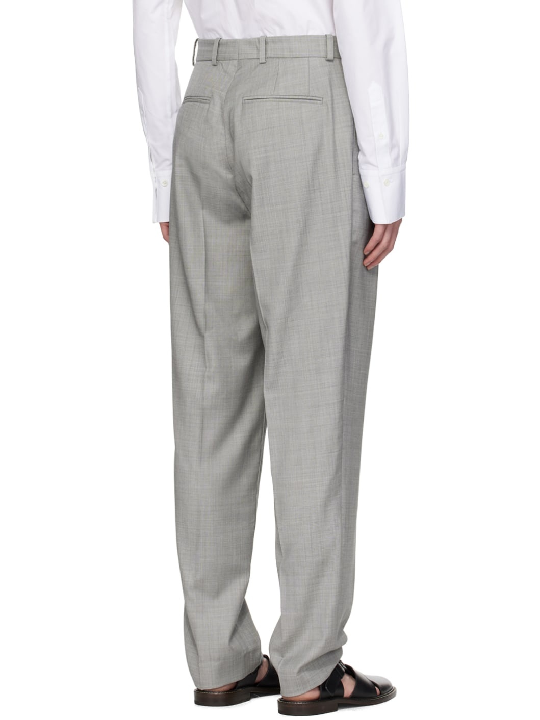 Gray Pepe Trousers - 3