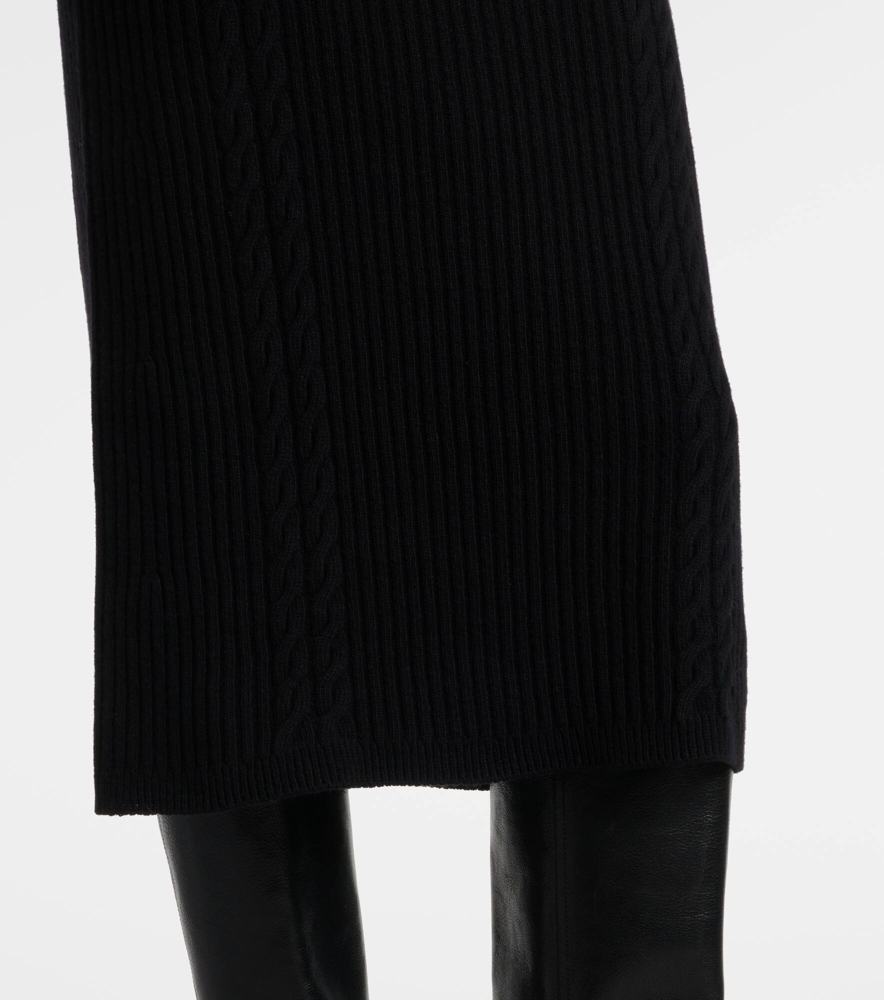 Zelanda wool and cashmere midi dress - 6