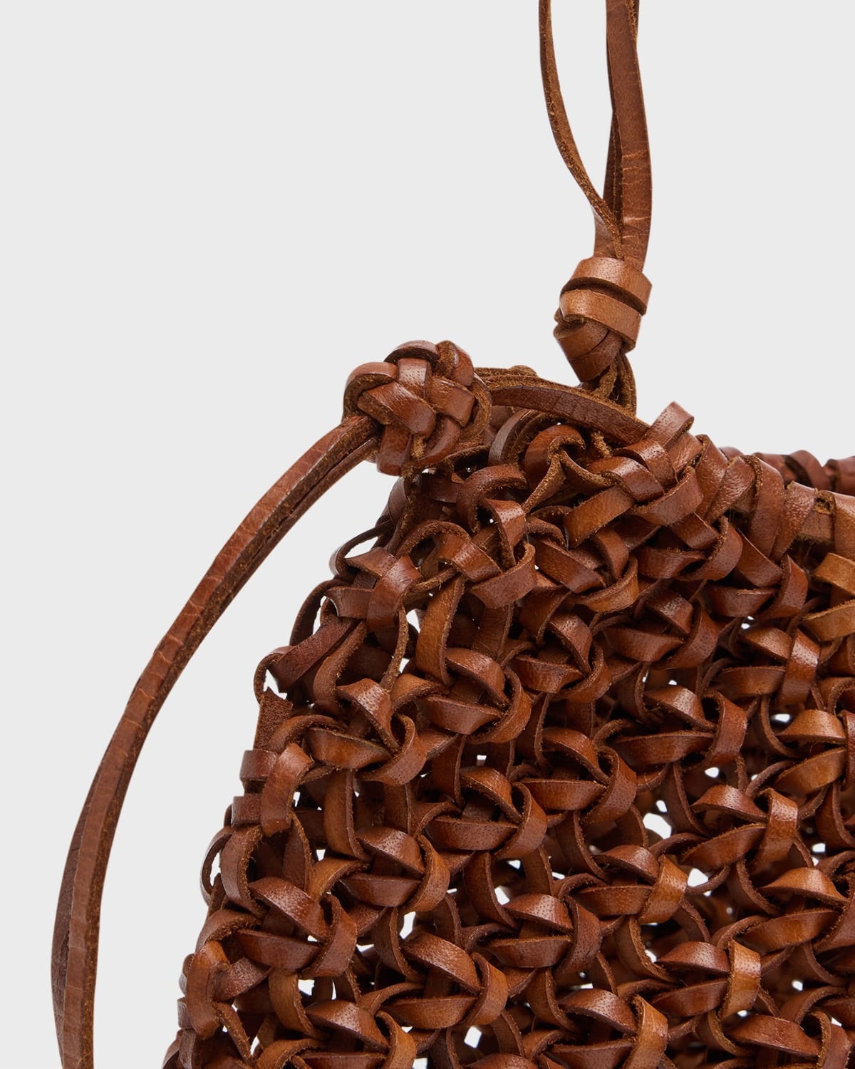 Tulia Knotted Leather Crossbody Bag - 5