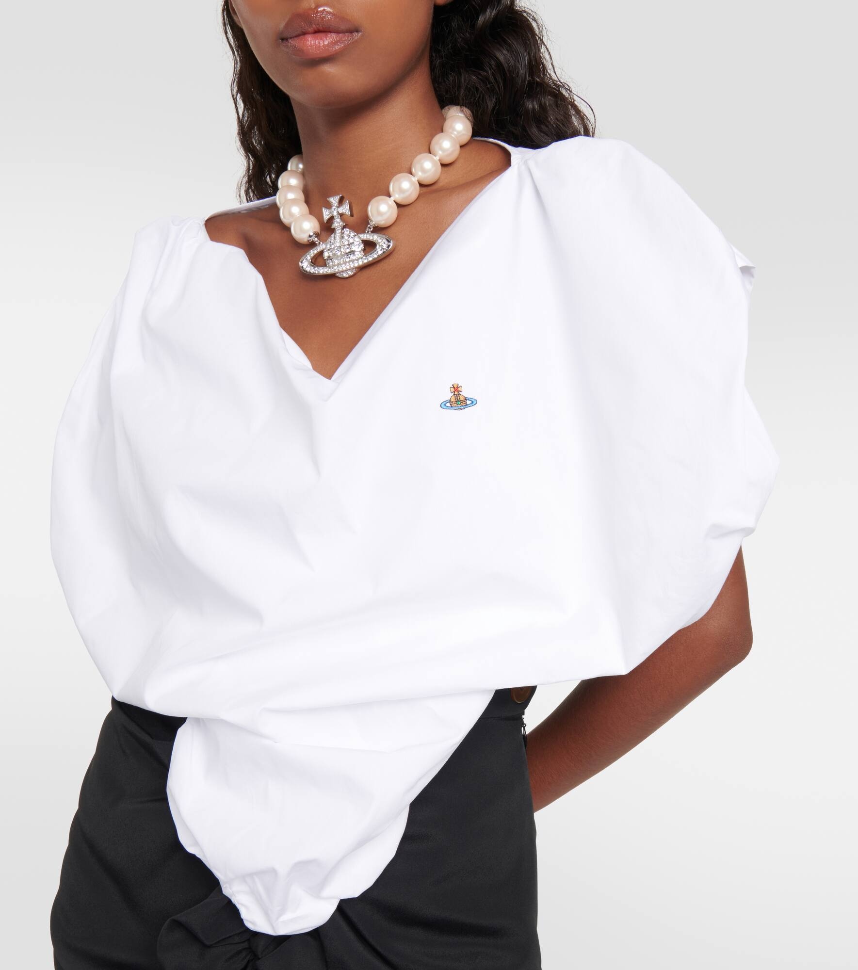 Heart cotton crop top - 4