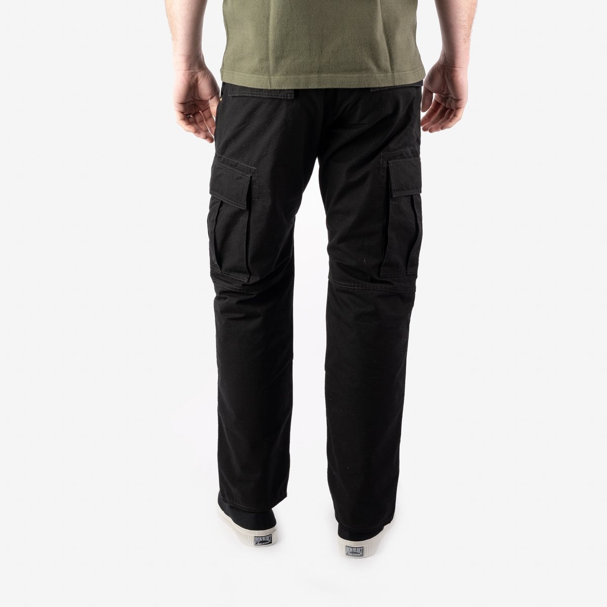 IH-734-BLK 8oz Ripstop Cargo - Black - 3