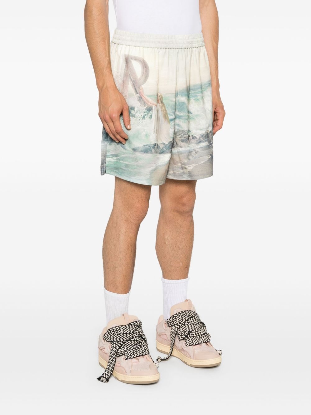 Higher Truth printed shorts - 3