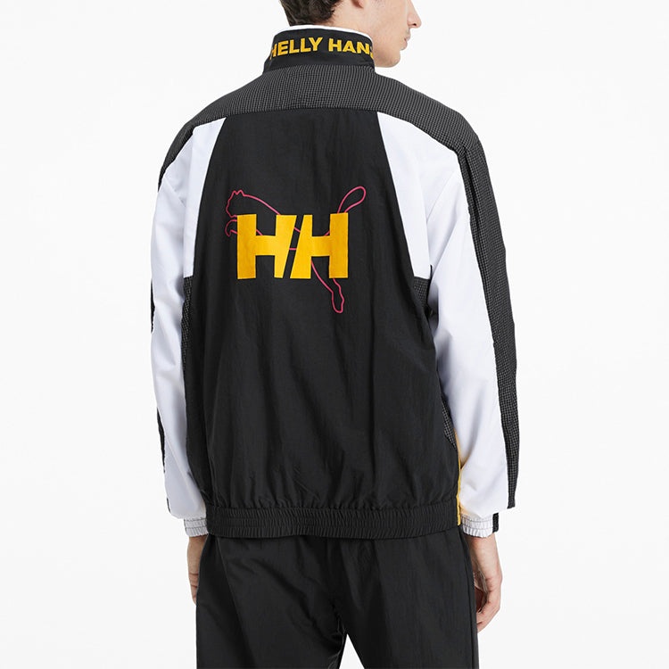 PUMA x Helly Hansen Track Top Jacket 'Yellow White Black' 597144-89 - 4