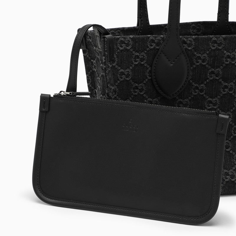 Gucci Medium Ophidia Black/Grey Shopping Bag Women - 5