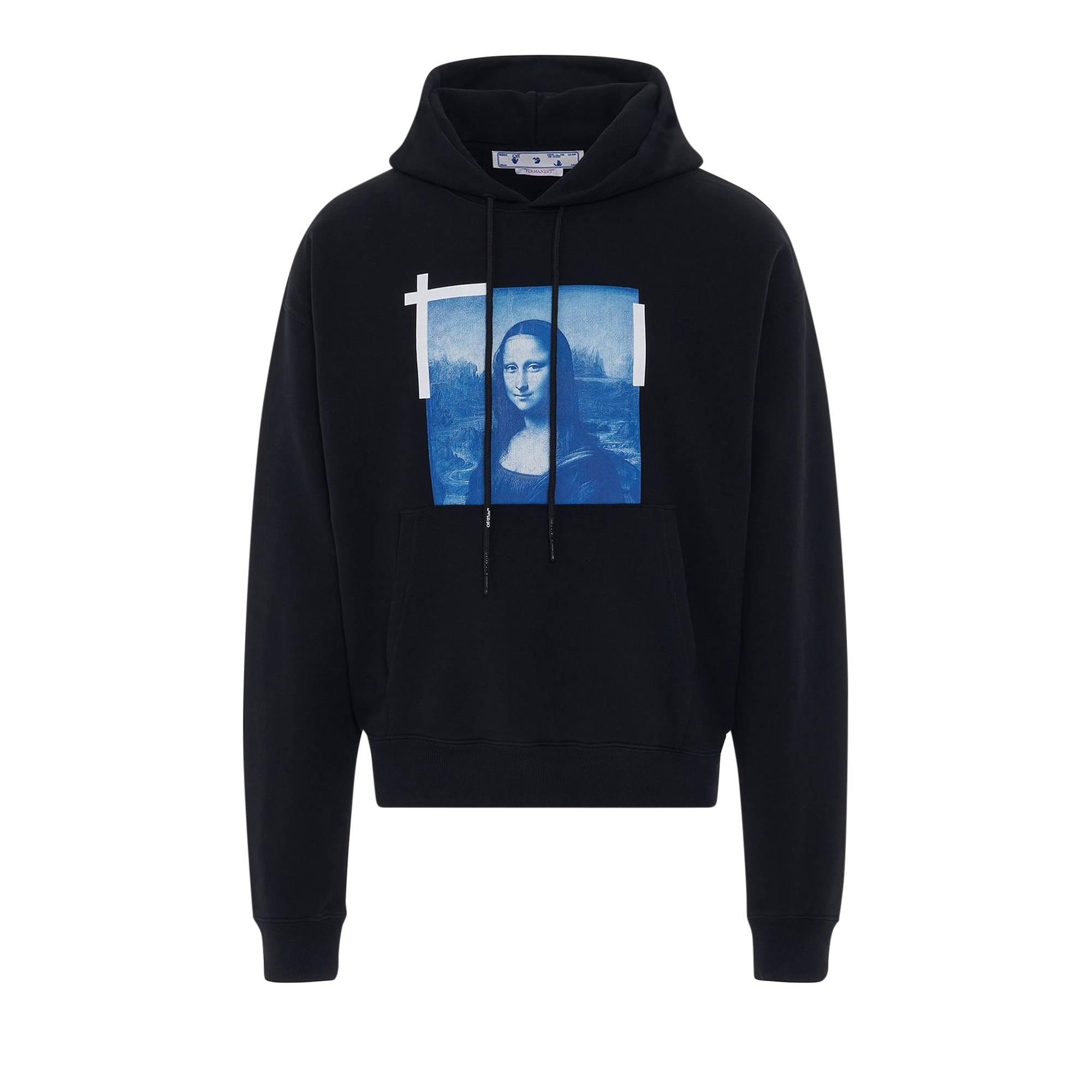 Off-White Monalisa Over Hoodie 'Black' - 1