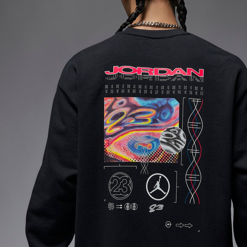 Jordan Air Jordan Fearless Sweaters 'Black' FV4018-010 outlook