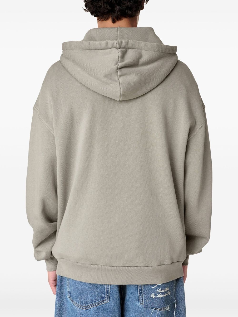 logo-patch hoodie - 3
