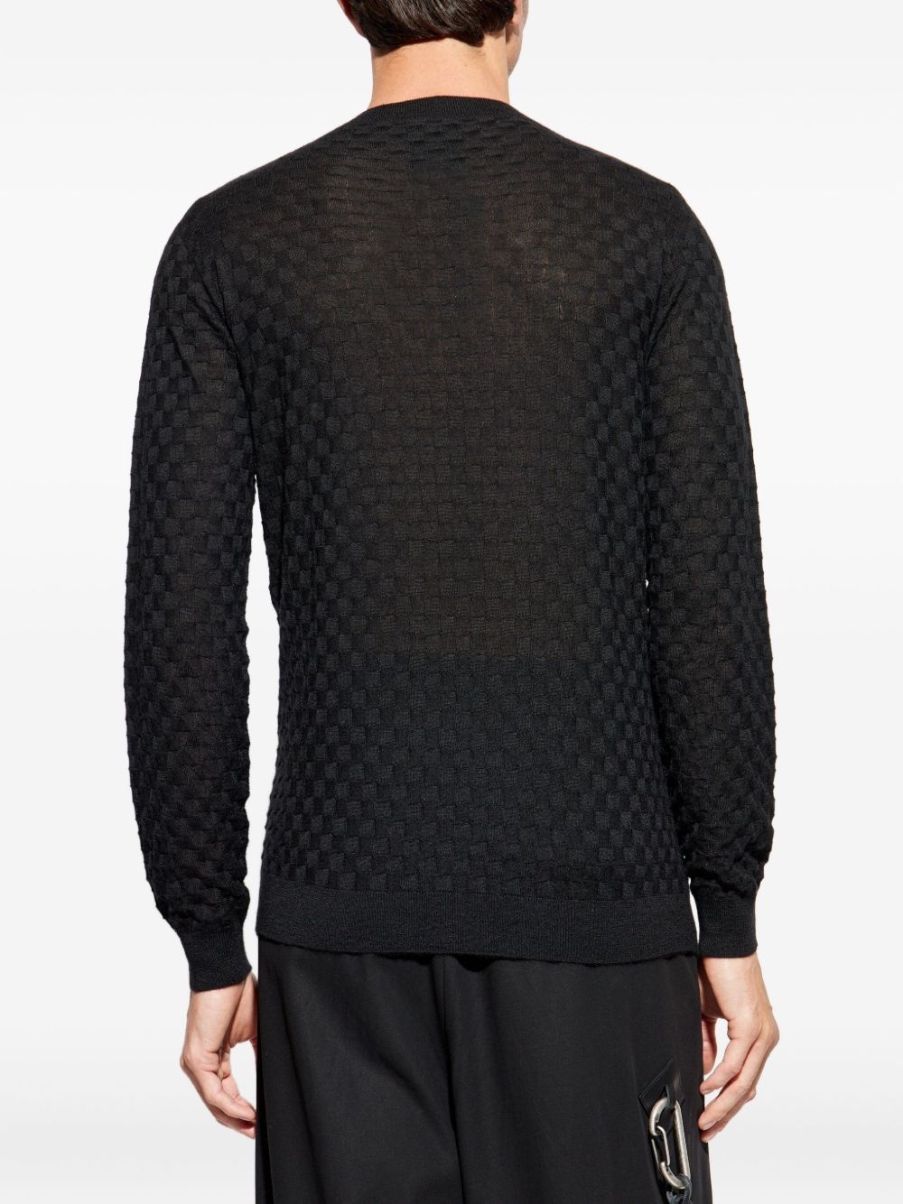 textured sweater - 4