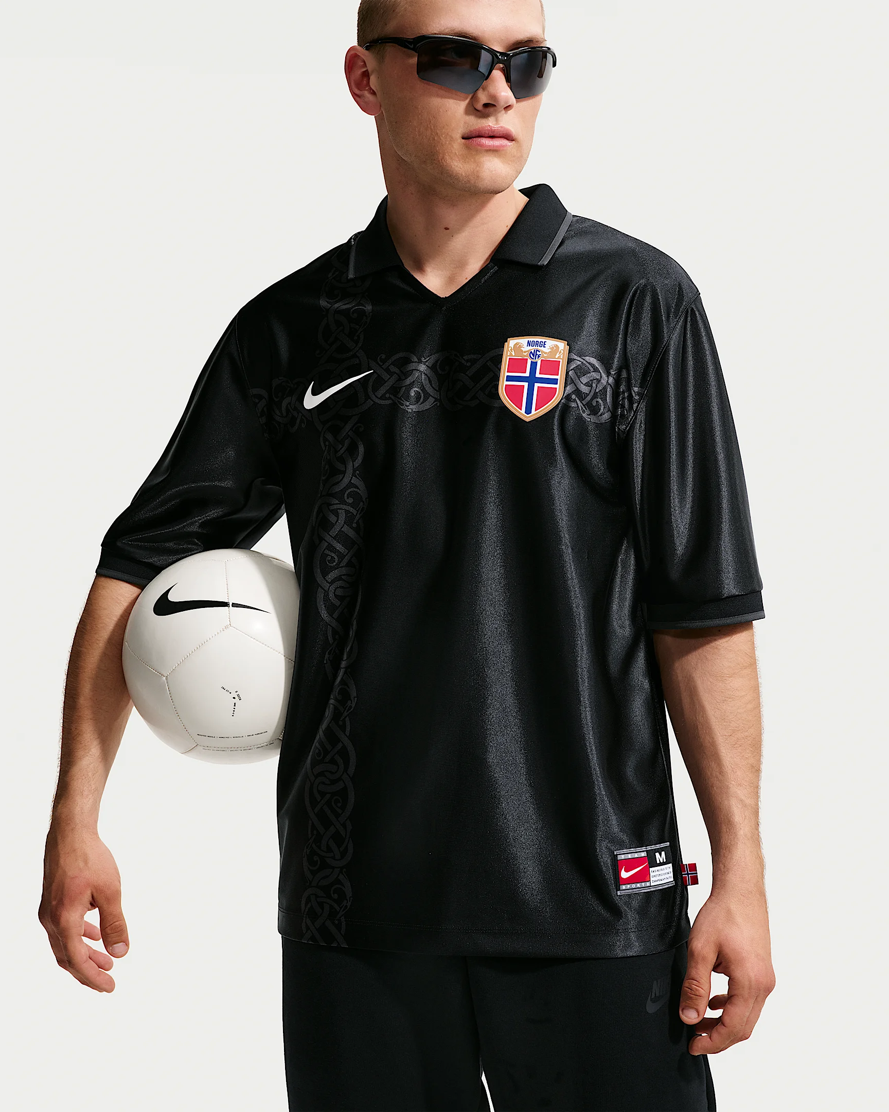 Norway Energy Men's Nike Dri-FIT Short-Sleeve Soccer Top - 1