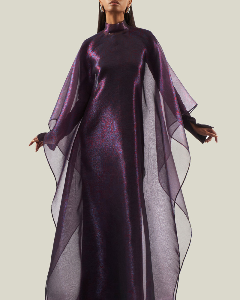 Suratt Kaftan in Violet 5