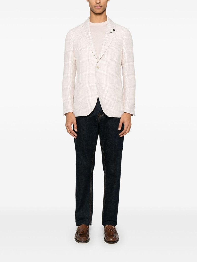 LARDINI 체크 blazer outlook