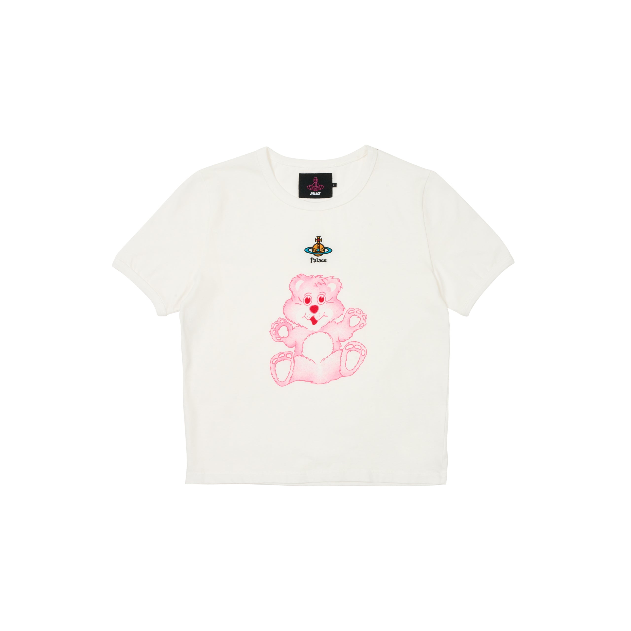 PALACE PALACE VIVIENNE WESTWOOD BABY TEE OFF WHITE | REVERSIBLE