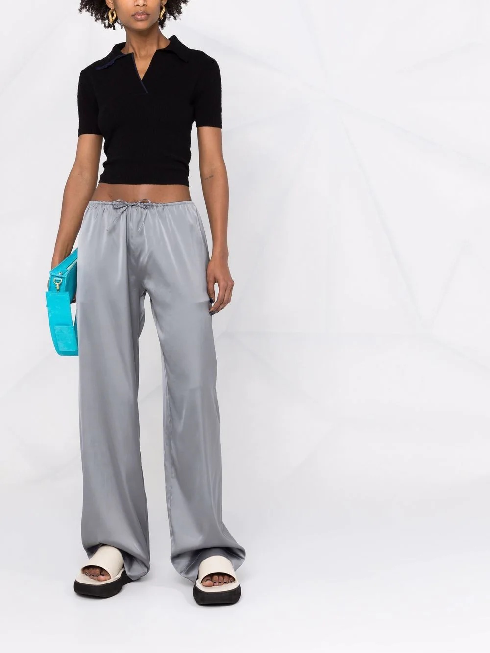 wide-leg trousers - 2