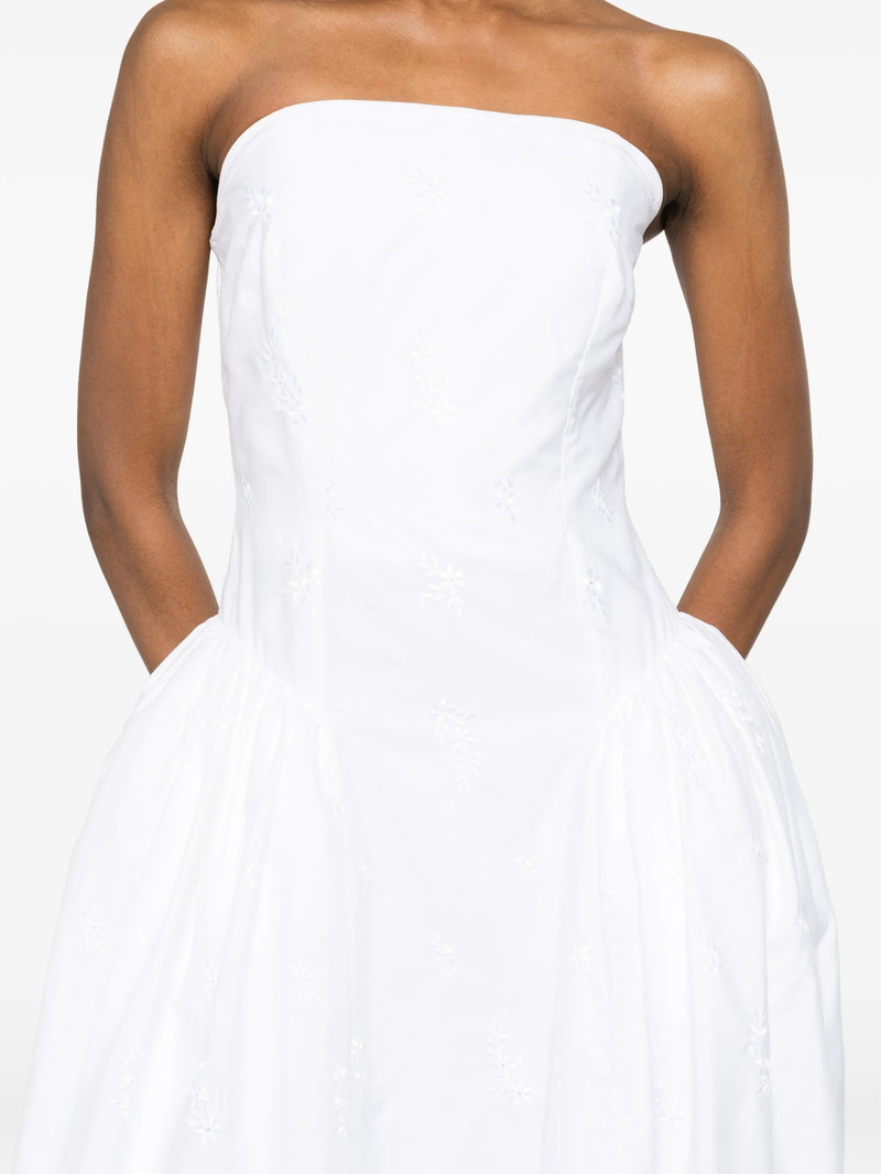 Simone Rocha Embroidered Midi Dress 3