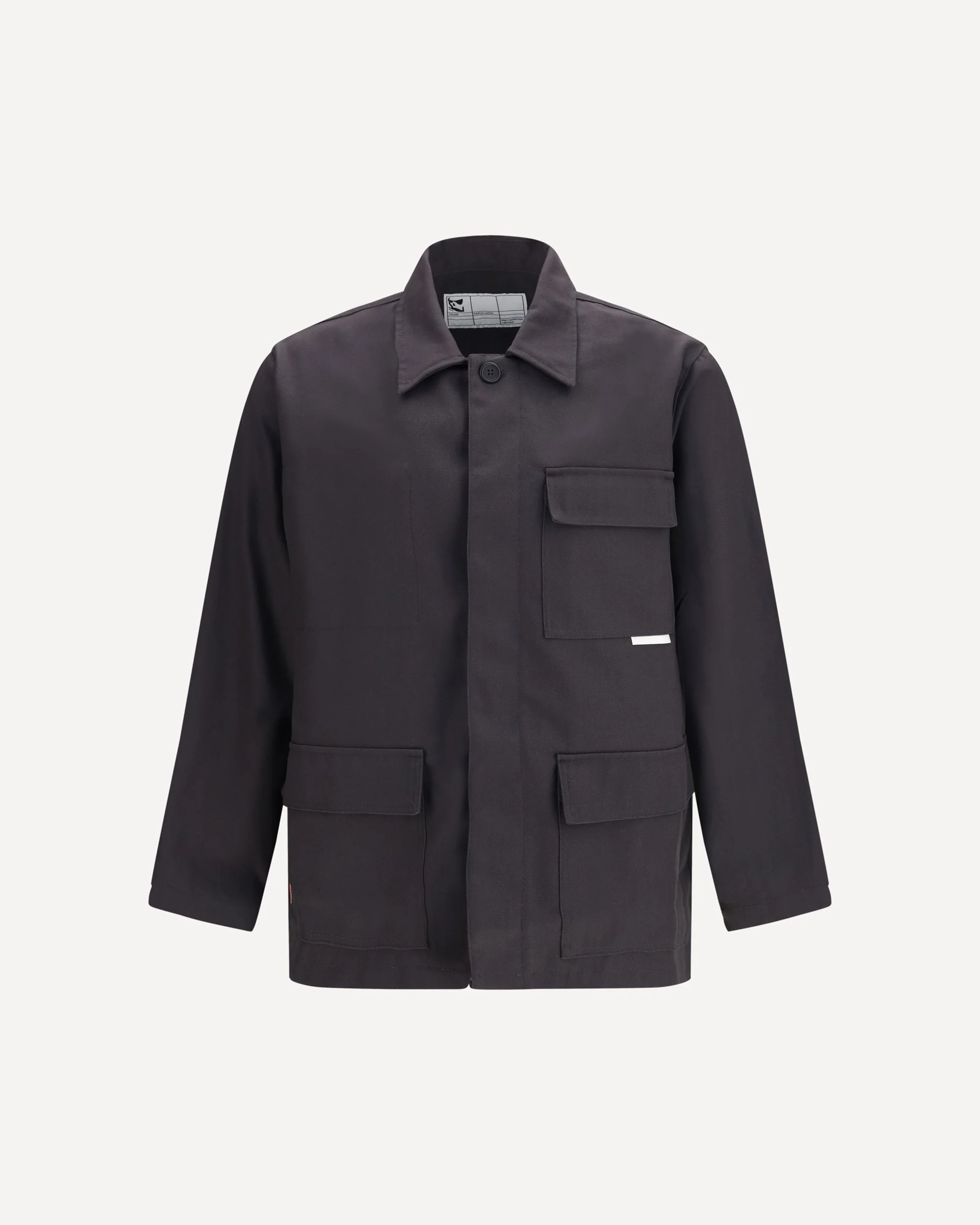 Jacket with a classic collar - 1