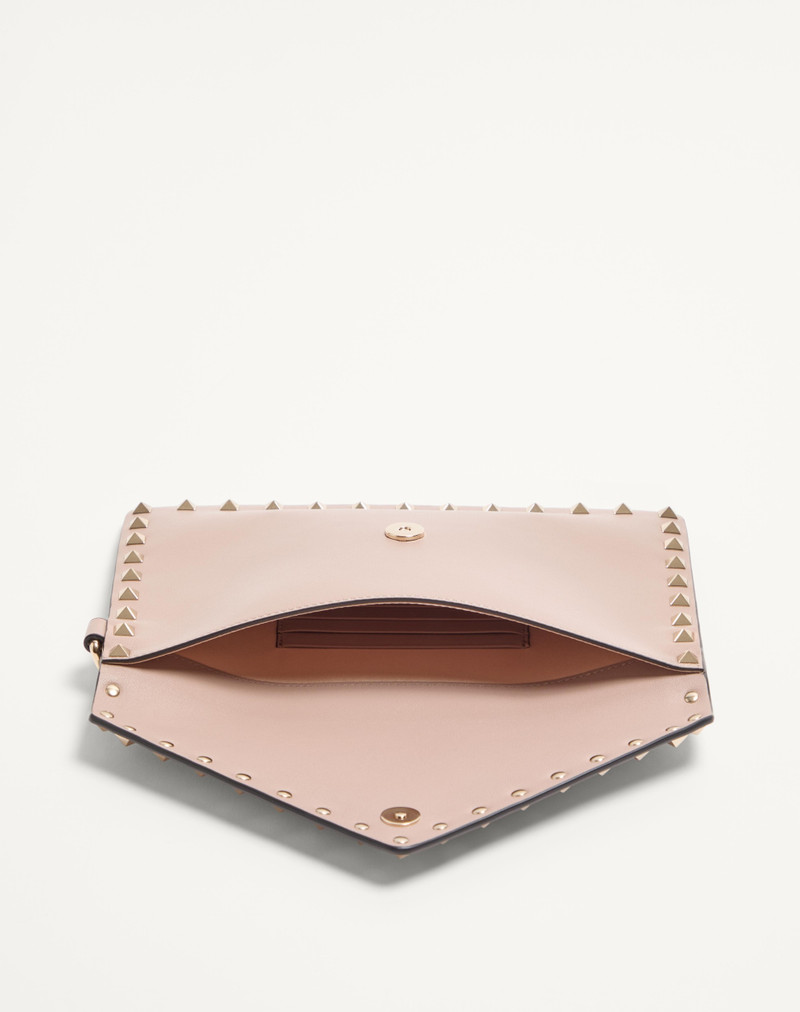 ROCKSTUD CALFSKIN POUCH 5