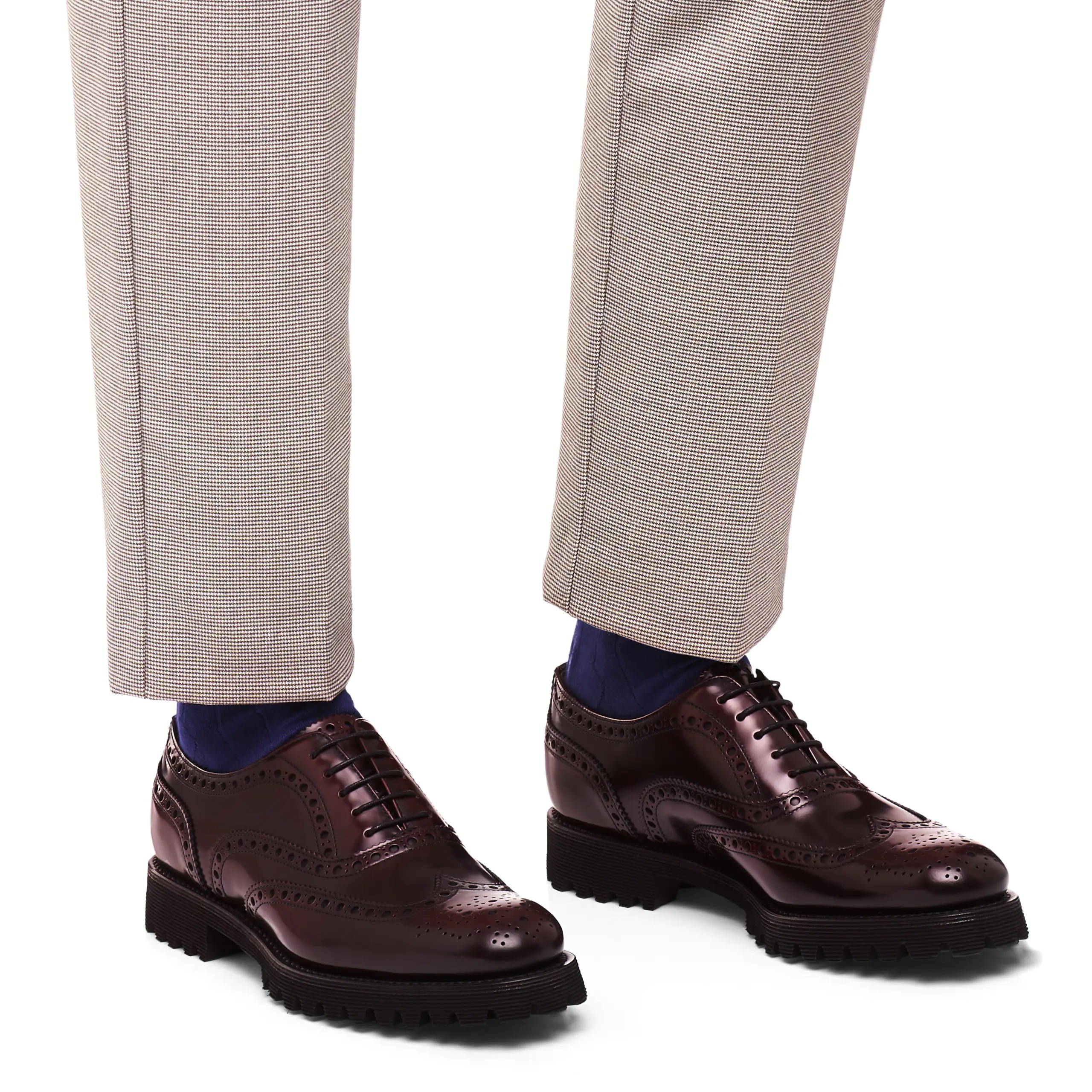 Carla
Polished Binder Oxford Brogue Burgundy - 5