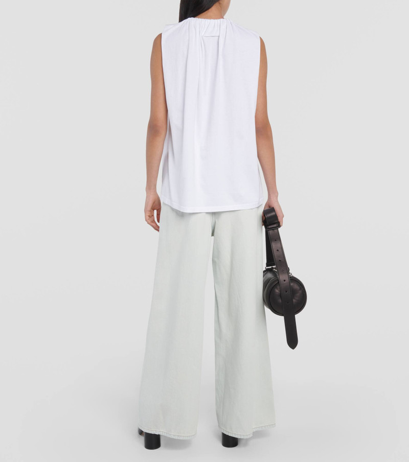 Ruffled cotton jersey top 3