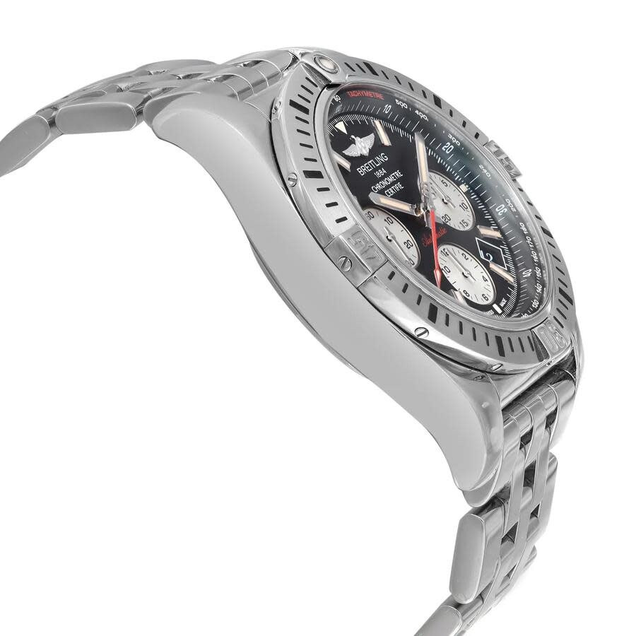 Pre-owned Breitling Chronomat 44 Airborne Chronograph Automatic Chronometer Black Dial Men's Watch A - 4