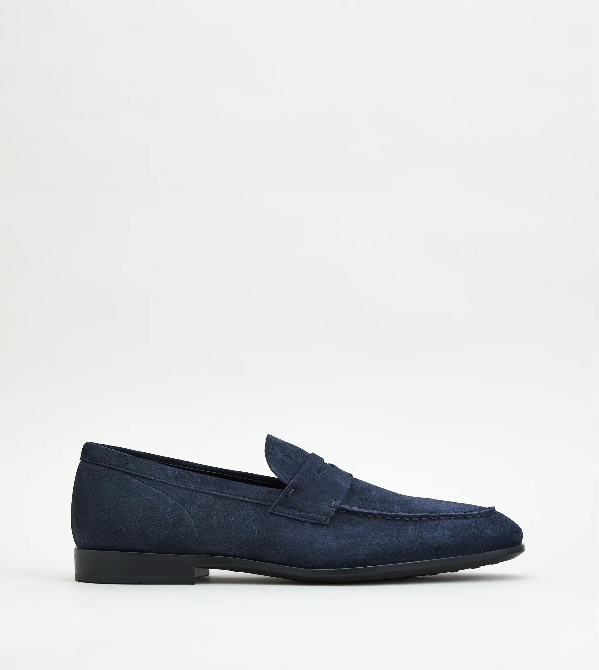 LOAFERS IN SUEDE - BLUE - 1