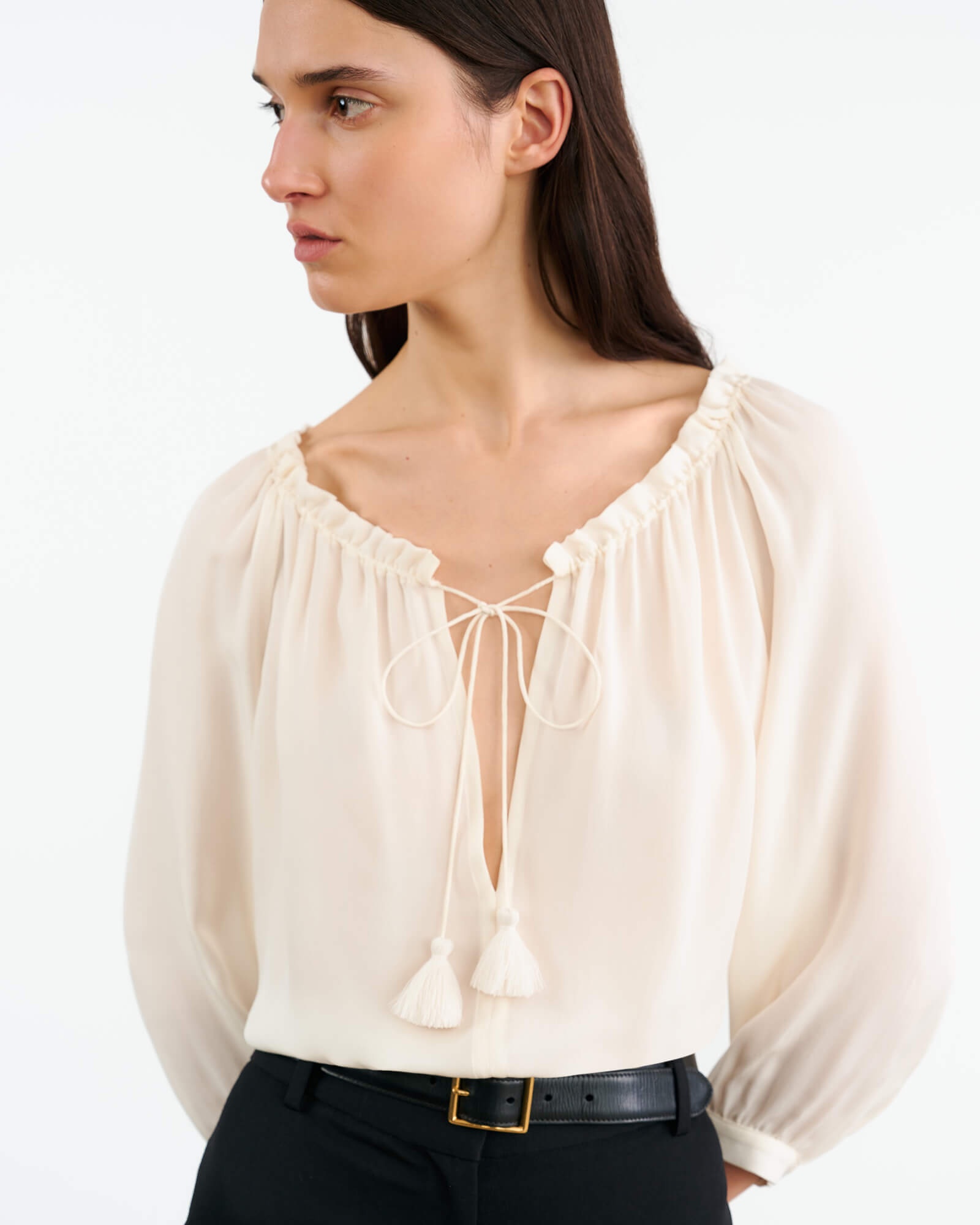 CARLEY S. SILK BLOUSE - 3