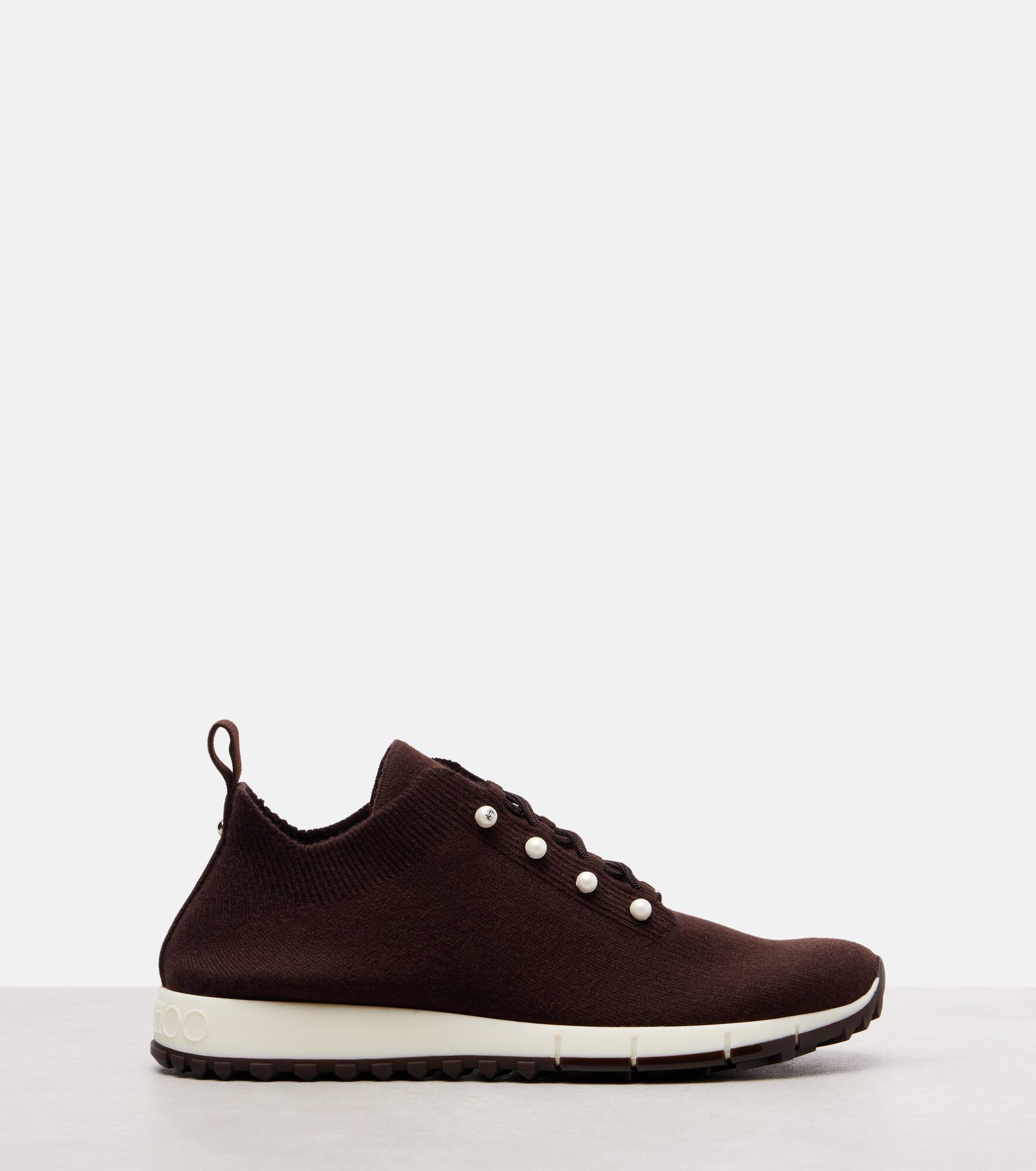 Veles embellished cashmere sneakers - 4
