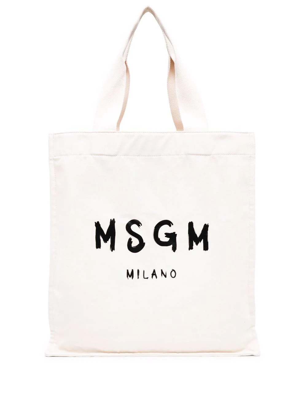 logo-print tote bag - 1