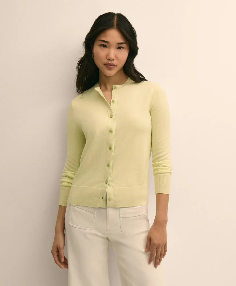 Supima® Cotton Cardigan - 1