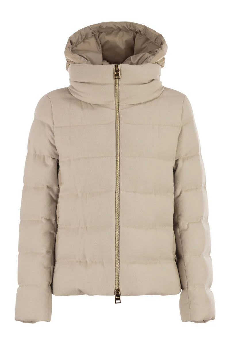 Herno Resort Silk And Cashmere Down Jacket - 1