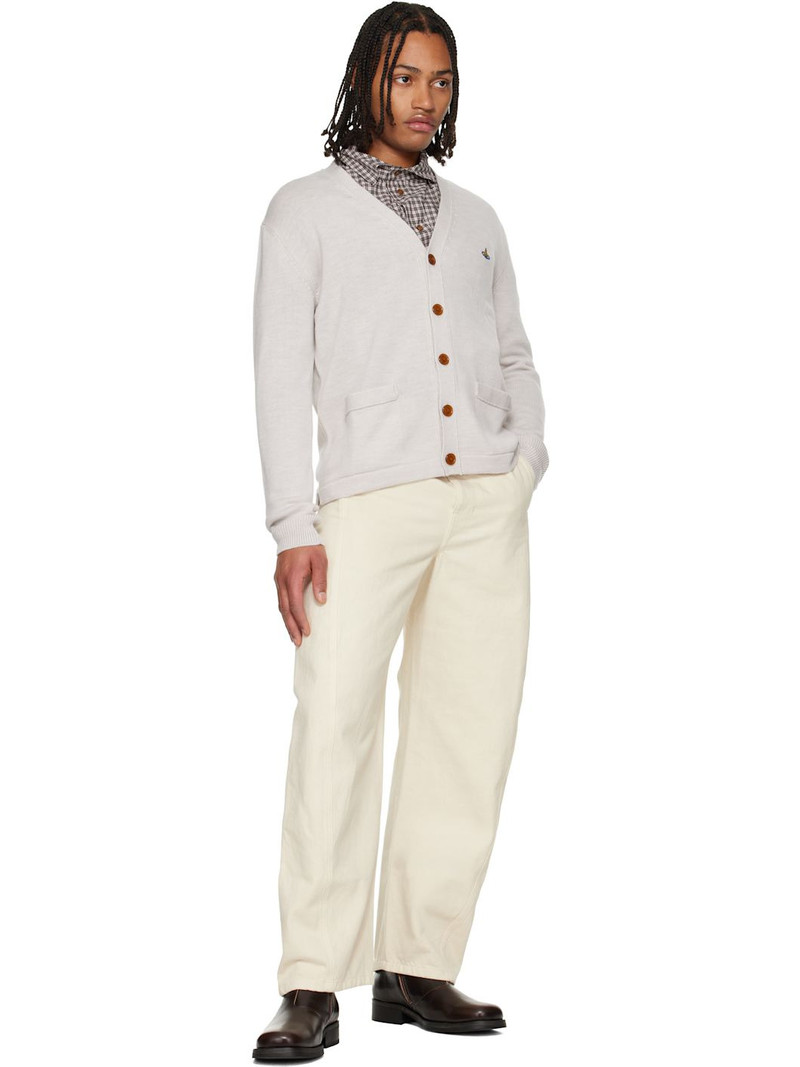 Vivienne Westwood Gray Alex Cardigan outlook