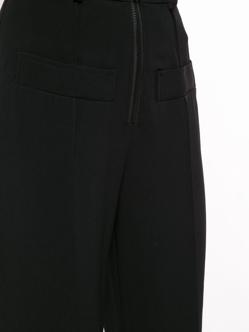 high-rise wide-leg trousers - 5