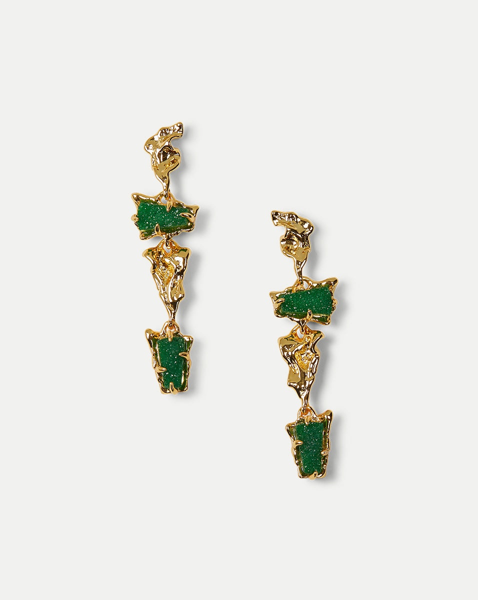 DRUZY LINEAR EARRING - 1