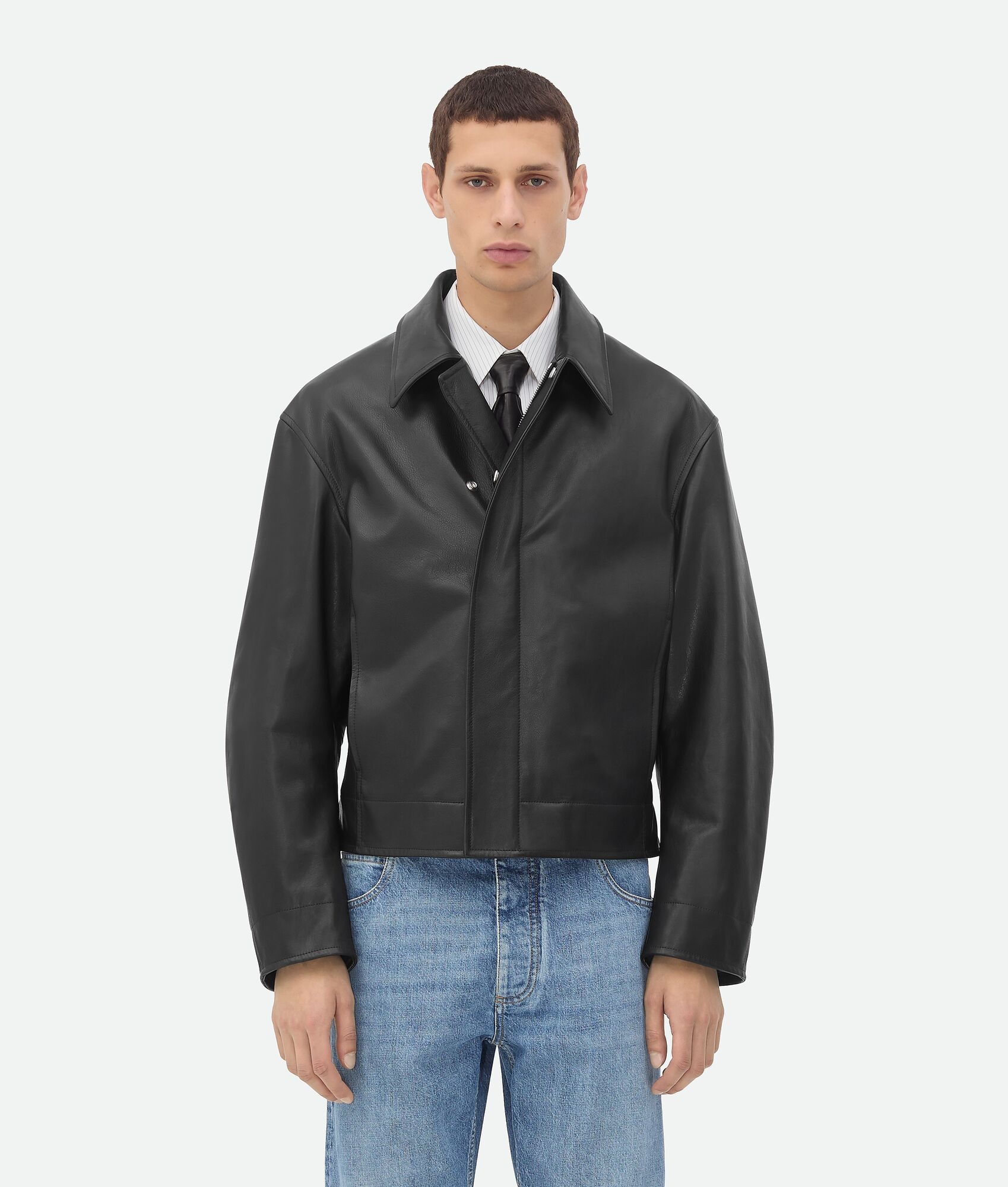 Leather Blouson - 4