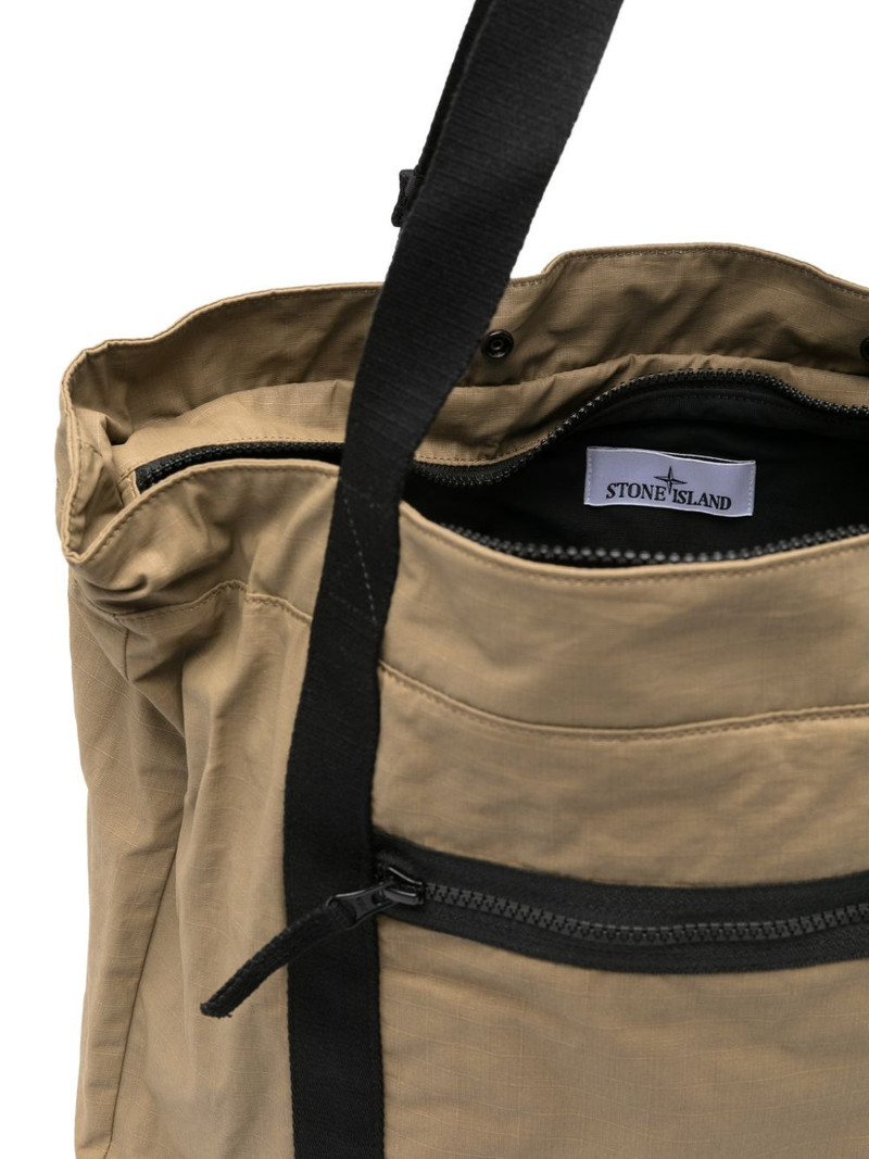 logo-patch tote bag 5