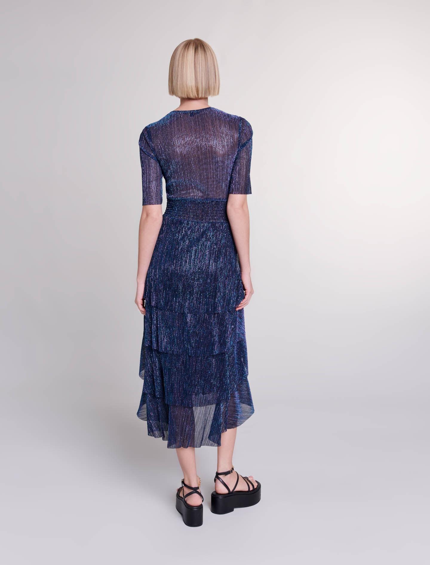 Ruffled maxi dress - 5