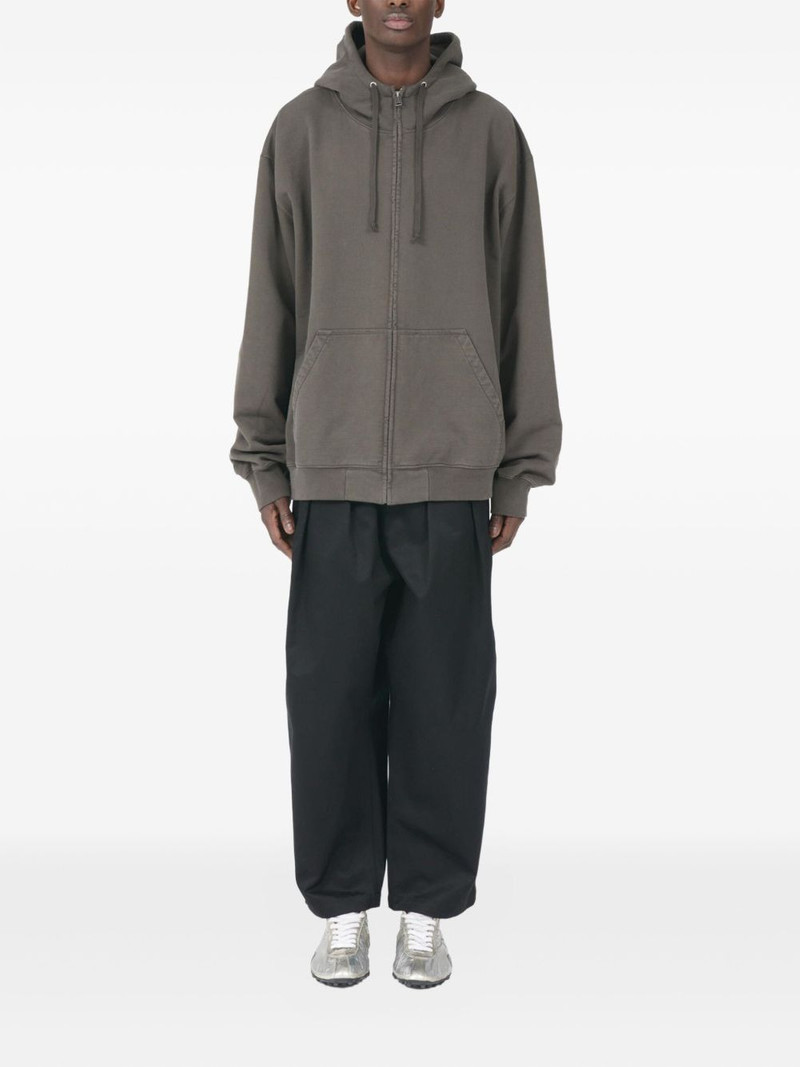 Maison Margiela Numbers-motif hooded jacket outlook