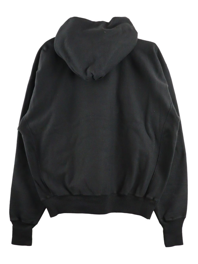 SAINT M×××××× logo-print cotton hoodie outlook