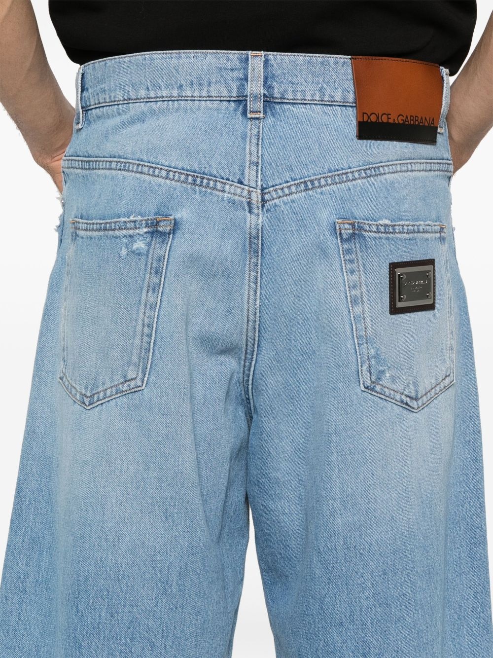 denim shorts - 5