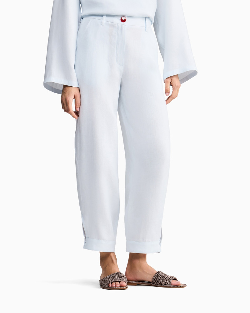 GIORGIO ARMANI HEMP TROUSERS outlook