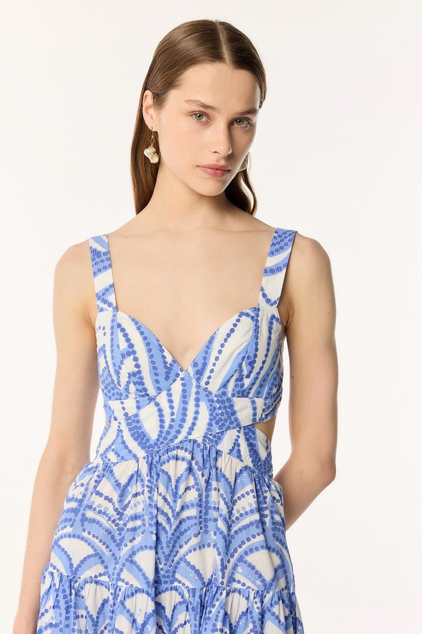 Long Dress Coco - Blue Himba - 3
